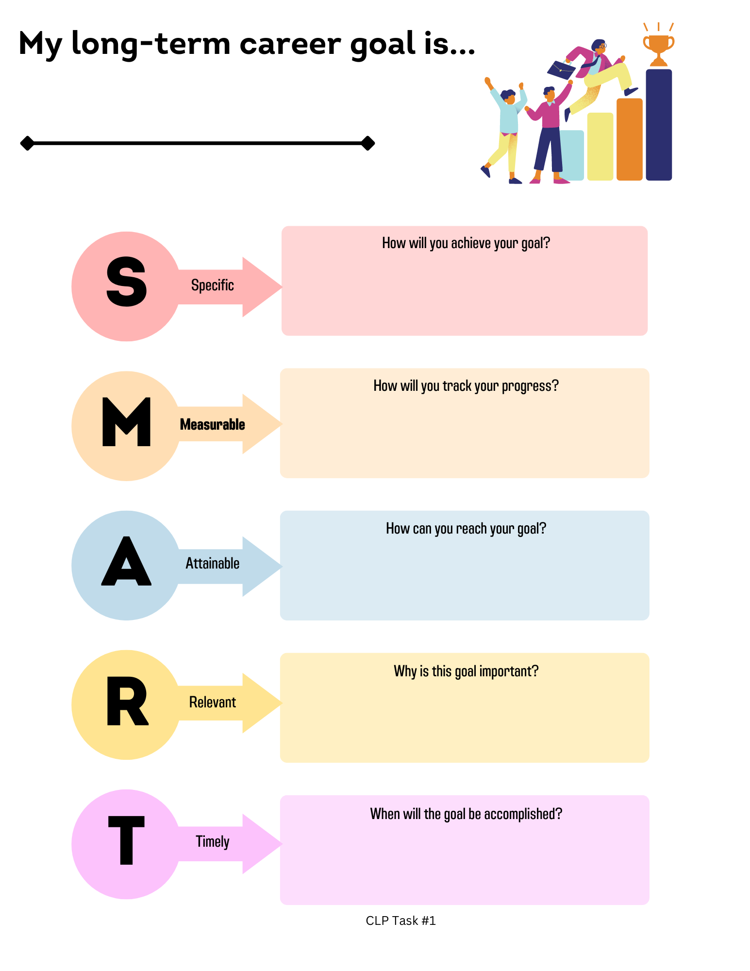 Personal SMART GOAL for Students